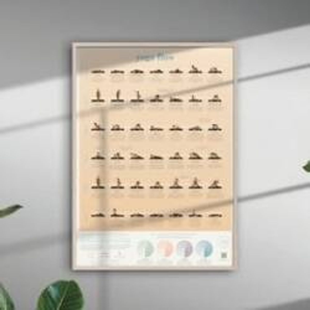 Calm Club Yoga Flow Poster - Plakat