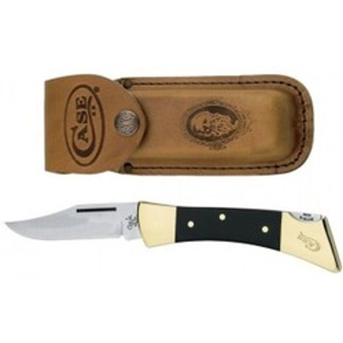 Hammerhead Lockback W/leather Sheath