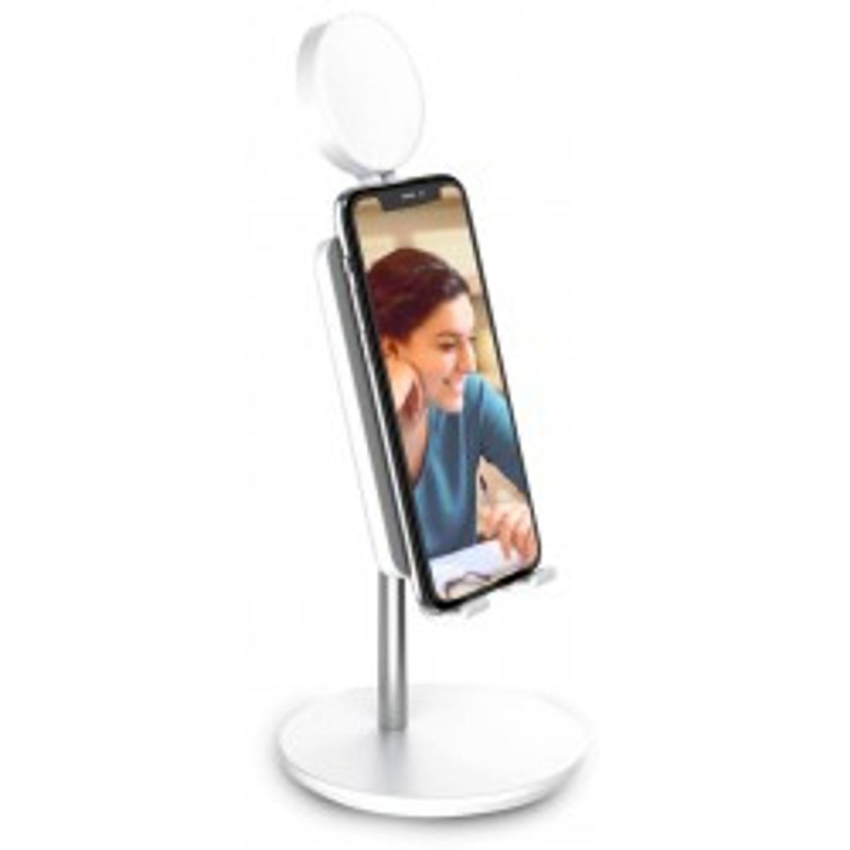 Digipower Shine Phone holder with 3'' ring light - Arbejdslampe