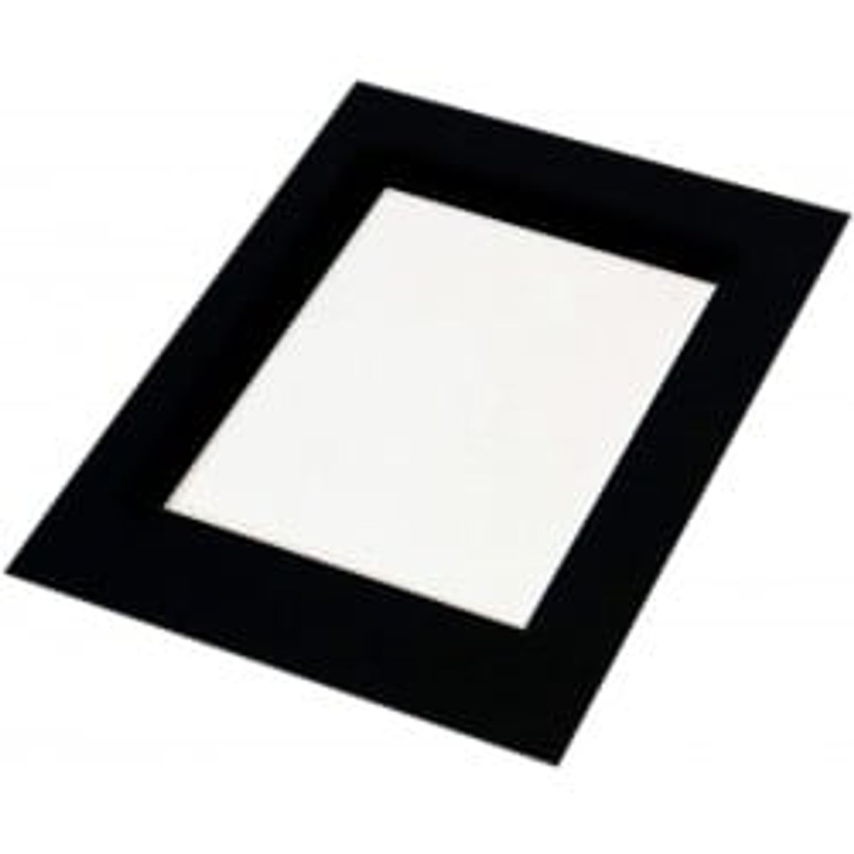 Focus Passepartout 50x70/40x50 Black w. black core - Ramme