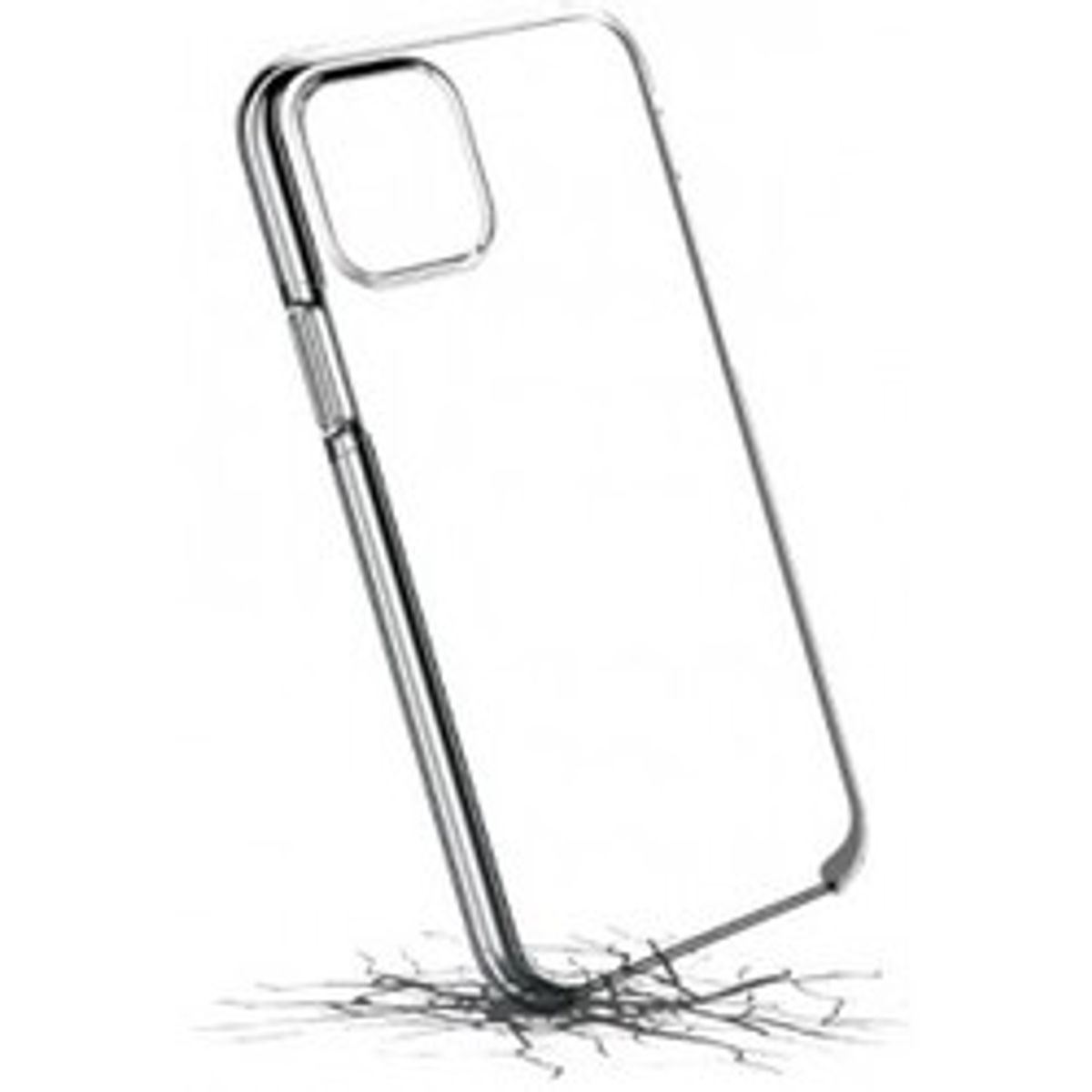 Puro Iphone 13 Mini Impact Clear Cover, Transparent - Mobilcover