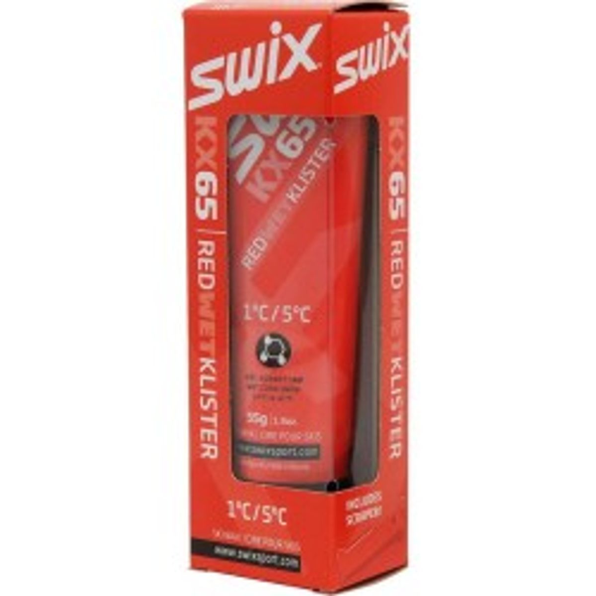 Swix Kx65 Red Klister, 1c To 5c - Skiudstyr