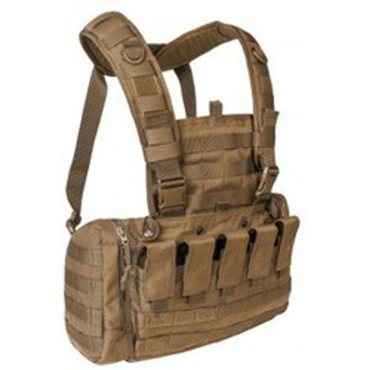 Tasmanian Tiger Tt Chest Rig Mkii M4 - Coyote brown - Str. Stk - Rygsæk