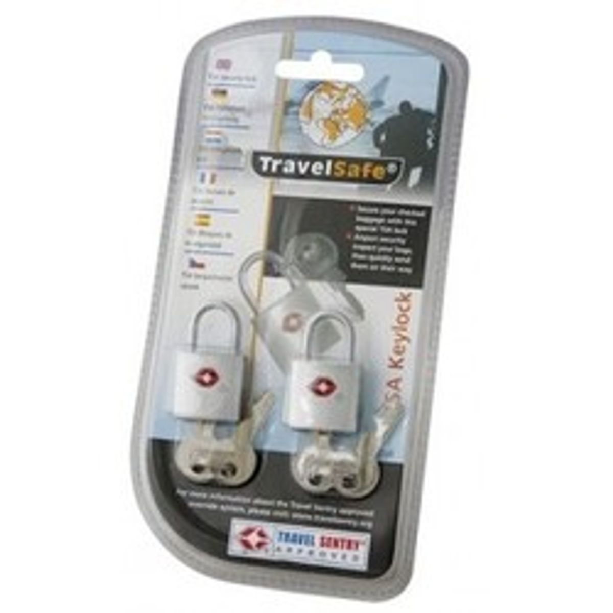 Travelsafe Travellock Key Tsa, 2 Pcs. - Lås