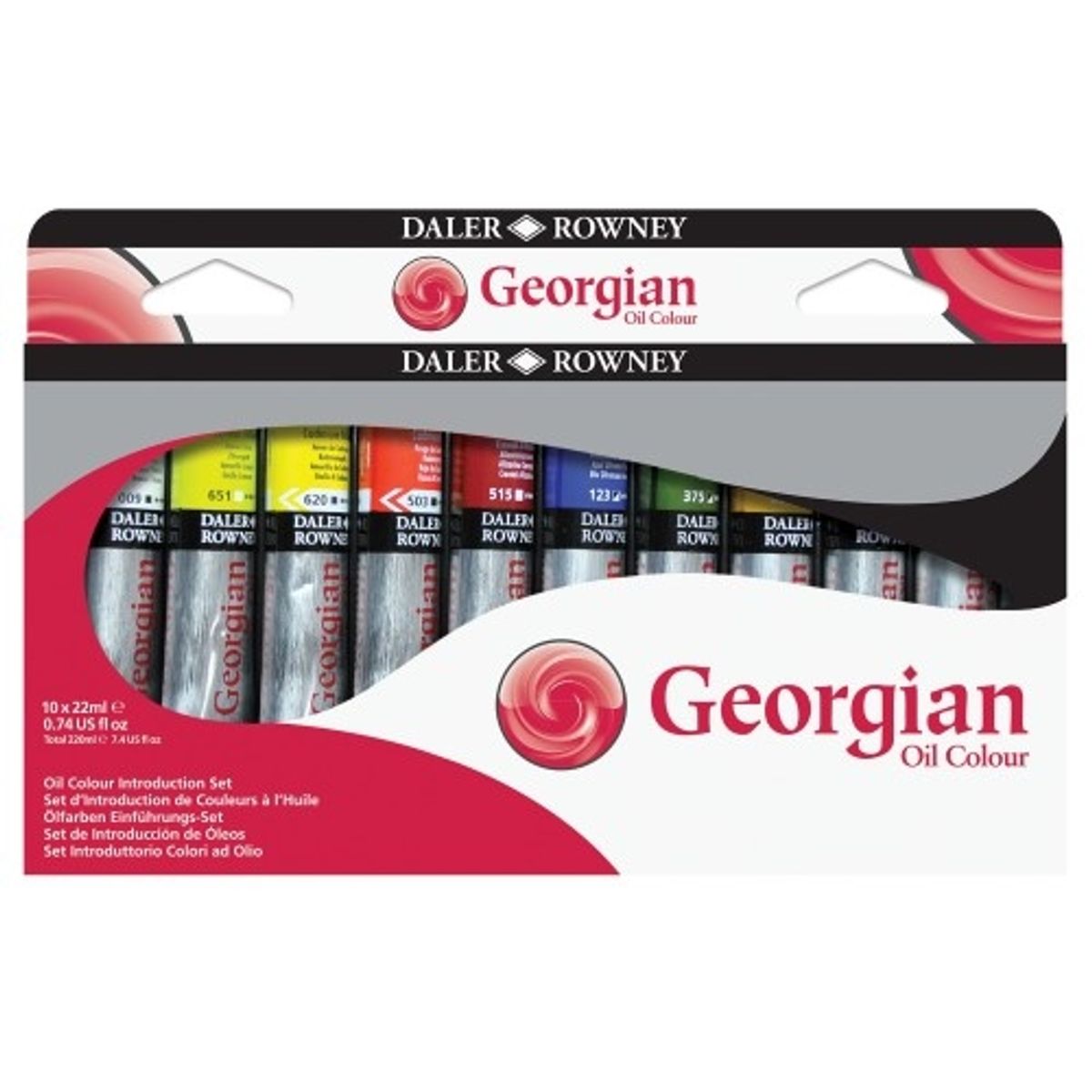 Georgian Oil Colour Introduction Set 10x22ml