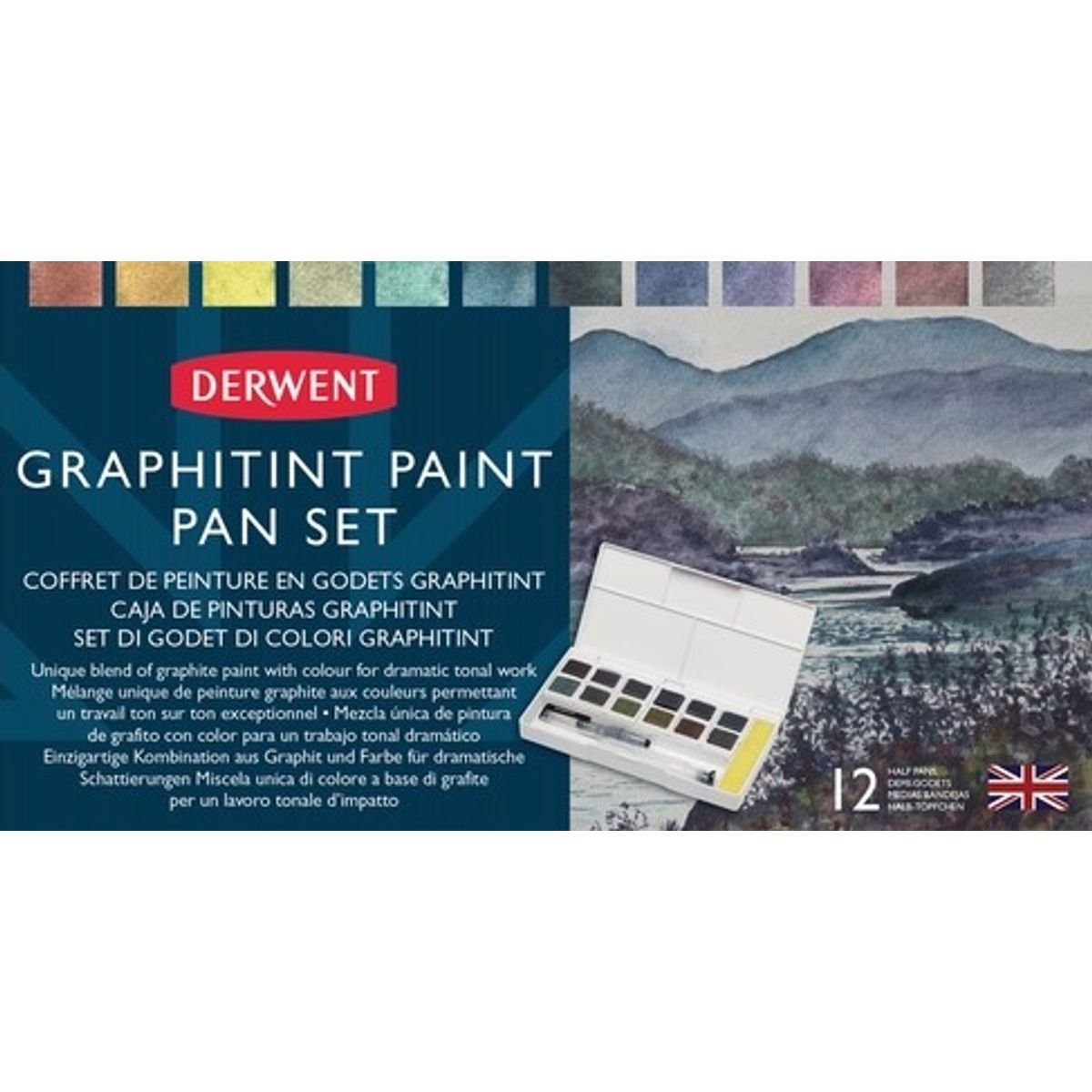 Derwent Graphint Paint Pan Set