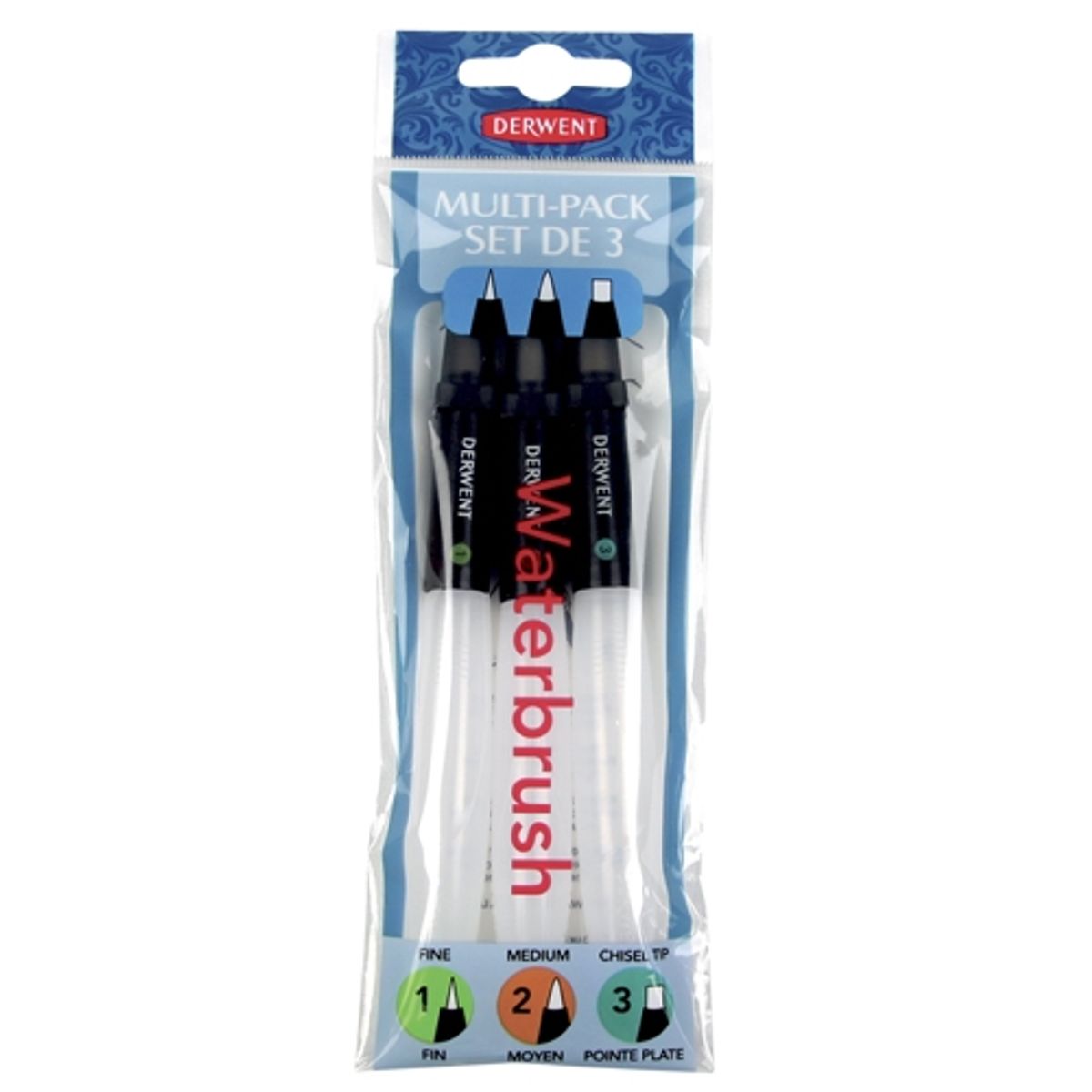 Derwent Waterbrush - Pensler med vand -