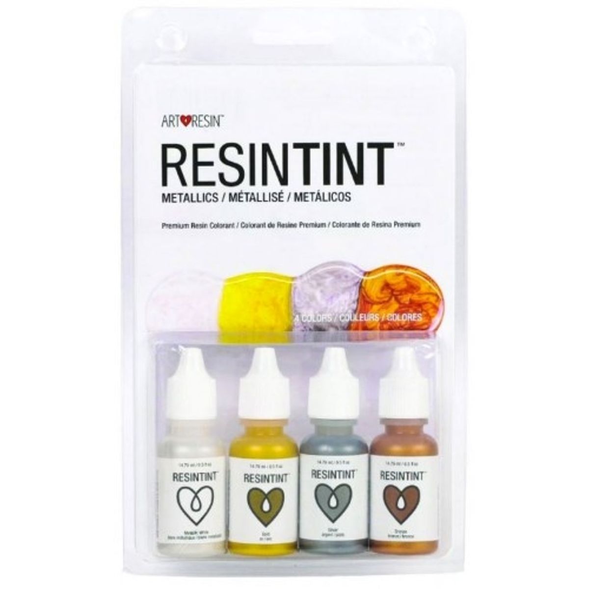 ResinTint Metallics - 4 colors