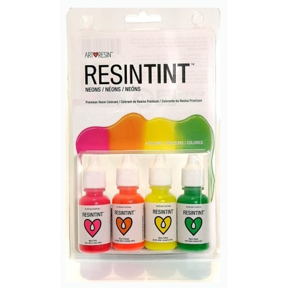 ResinTint Neons - 4 colors