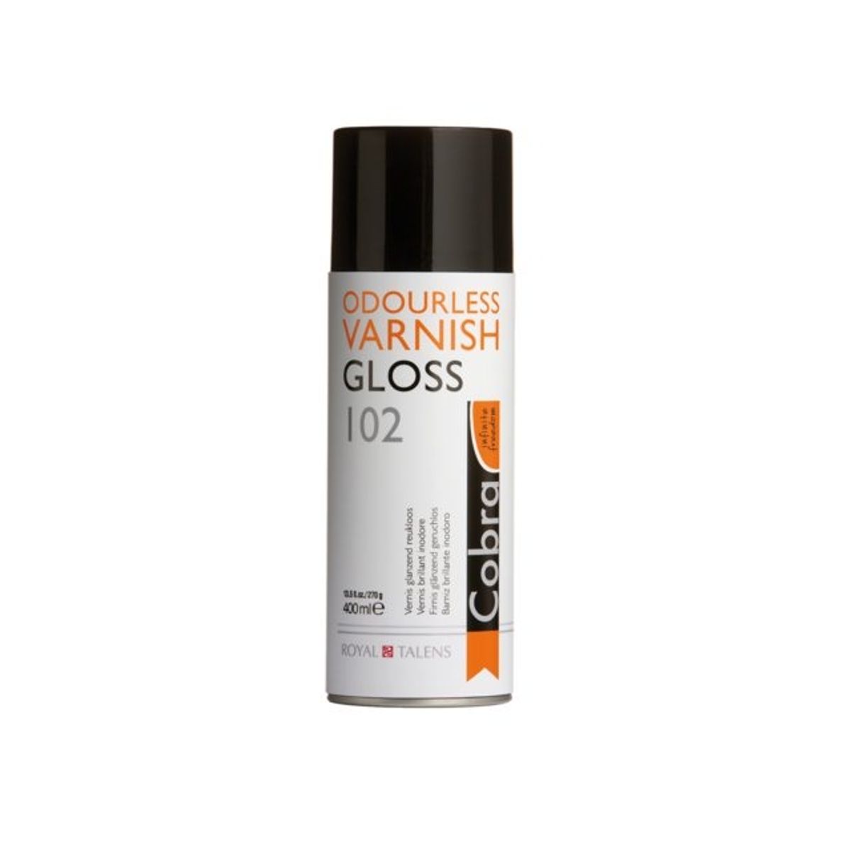 Cobra 102 - 400 ml Spray Varnish Gloss