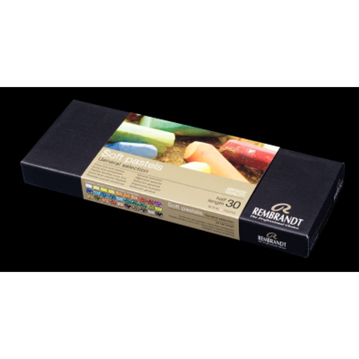 REMBRANDT SOFT PASTELS 30STK HALF LENGTH