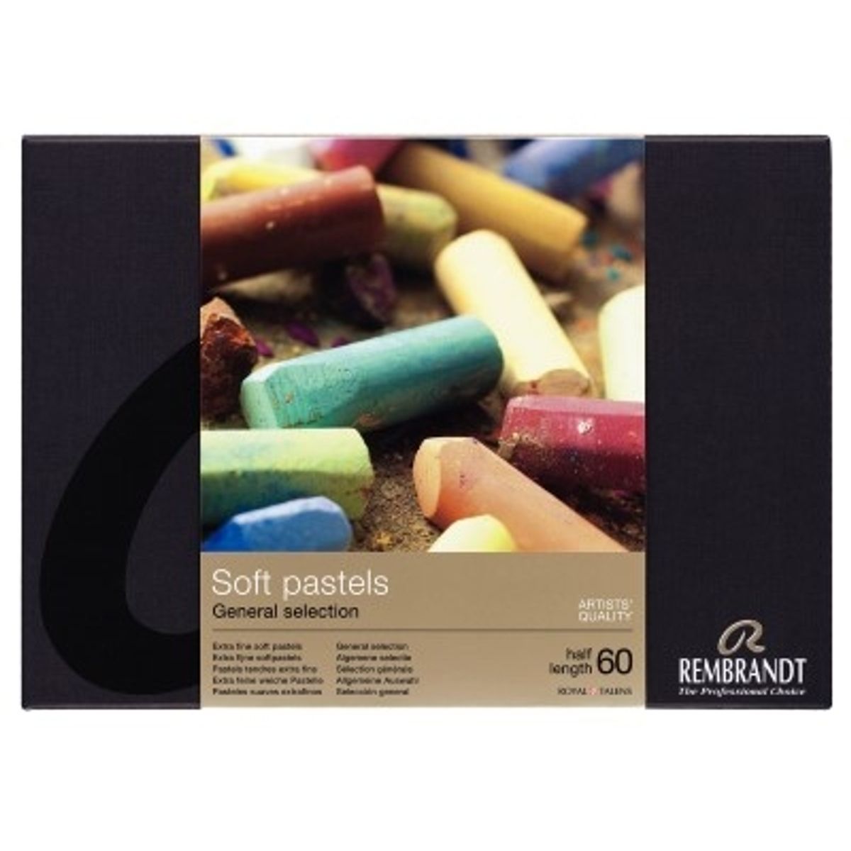 REMBRANDT SOFT PASTELS 60 STK HALF LENGTH