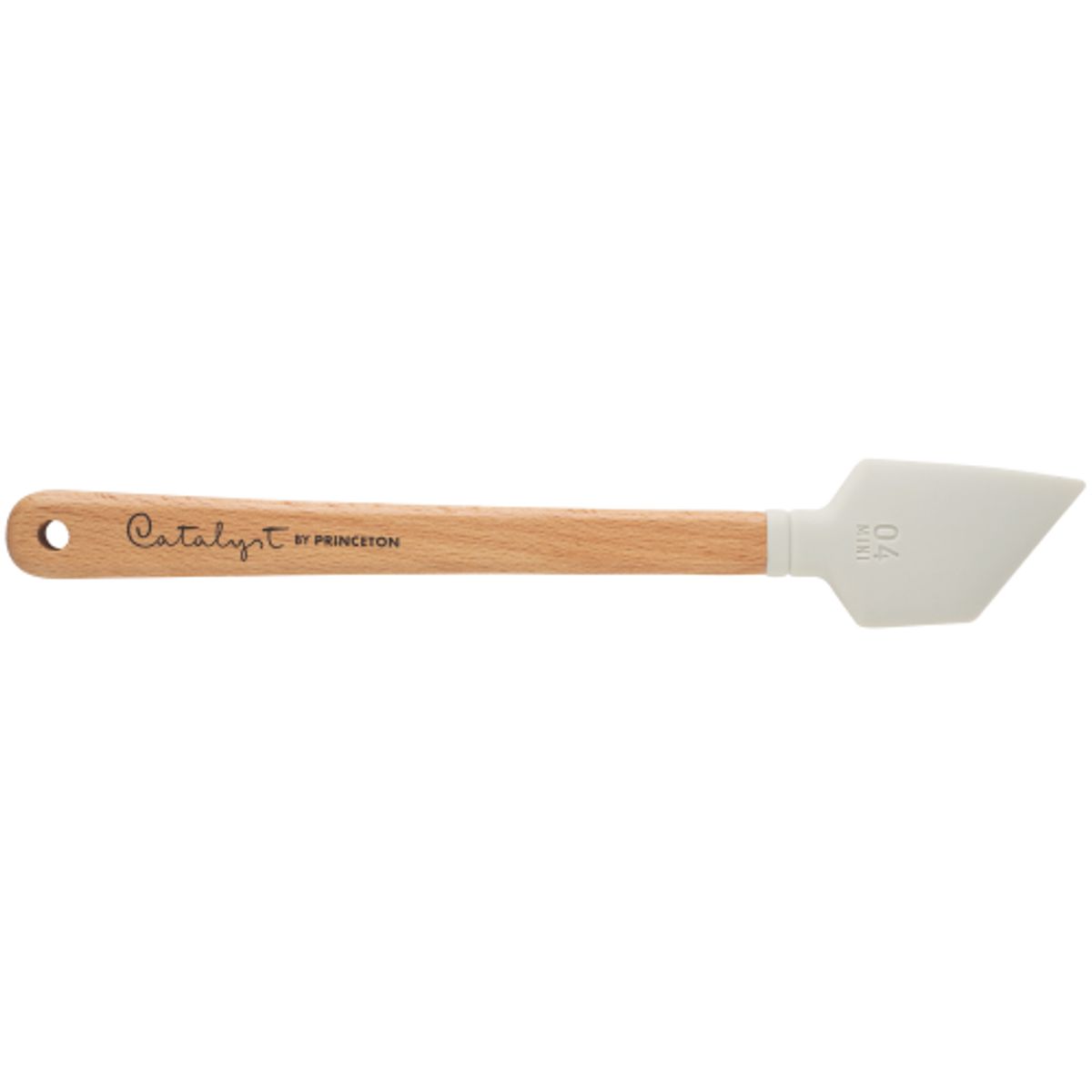 Princeton Catalyst Wood/White Mini Blade Short Handled No