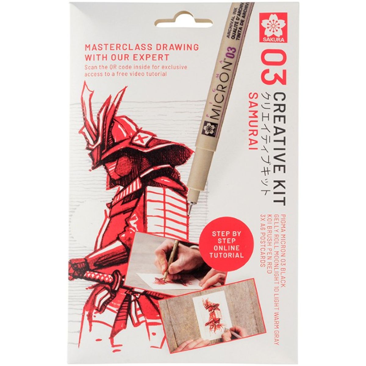 Masterclass Drawing - Creavtive Kit - Samurai