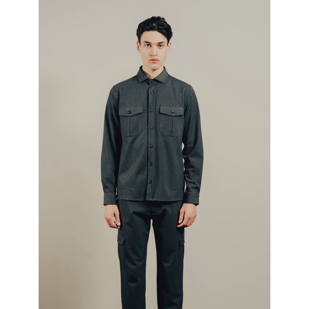 Gnious - Karim Overshirt - Herre - Small