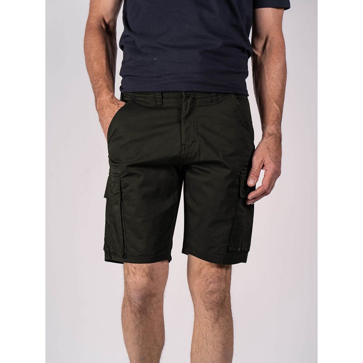 Pre End - Lanton cargo shorts i army grøn - Herre - 38