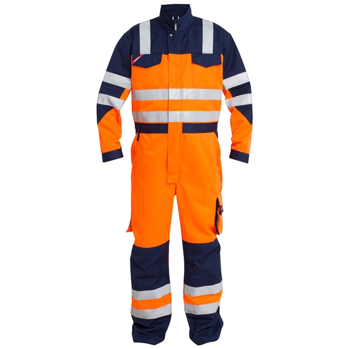 Fe-engel En 20471 Kedeldragt - Orange/marine-3xl