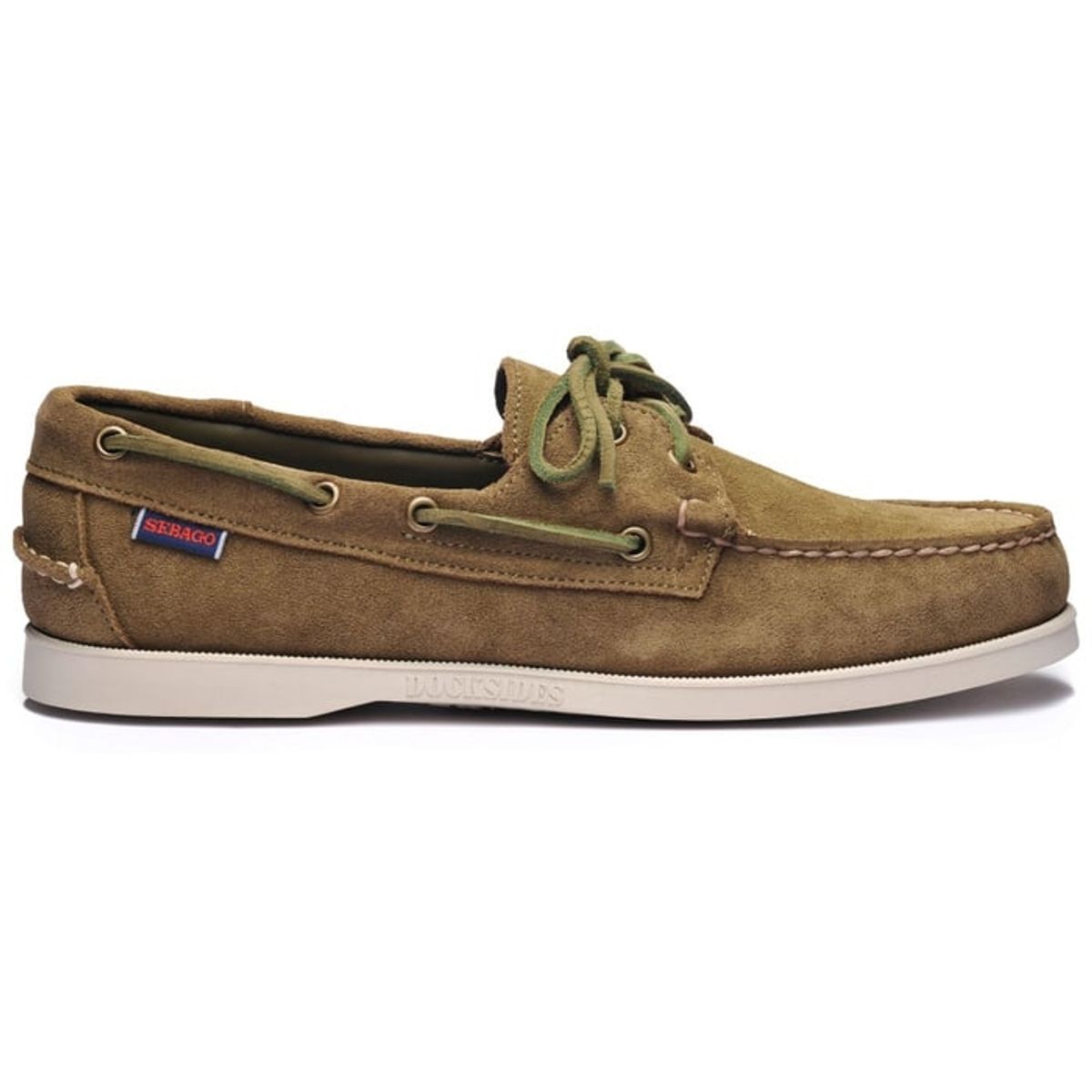 Sebago Sejlersko Portland Flesh Out Green Military