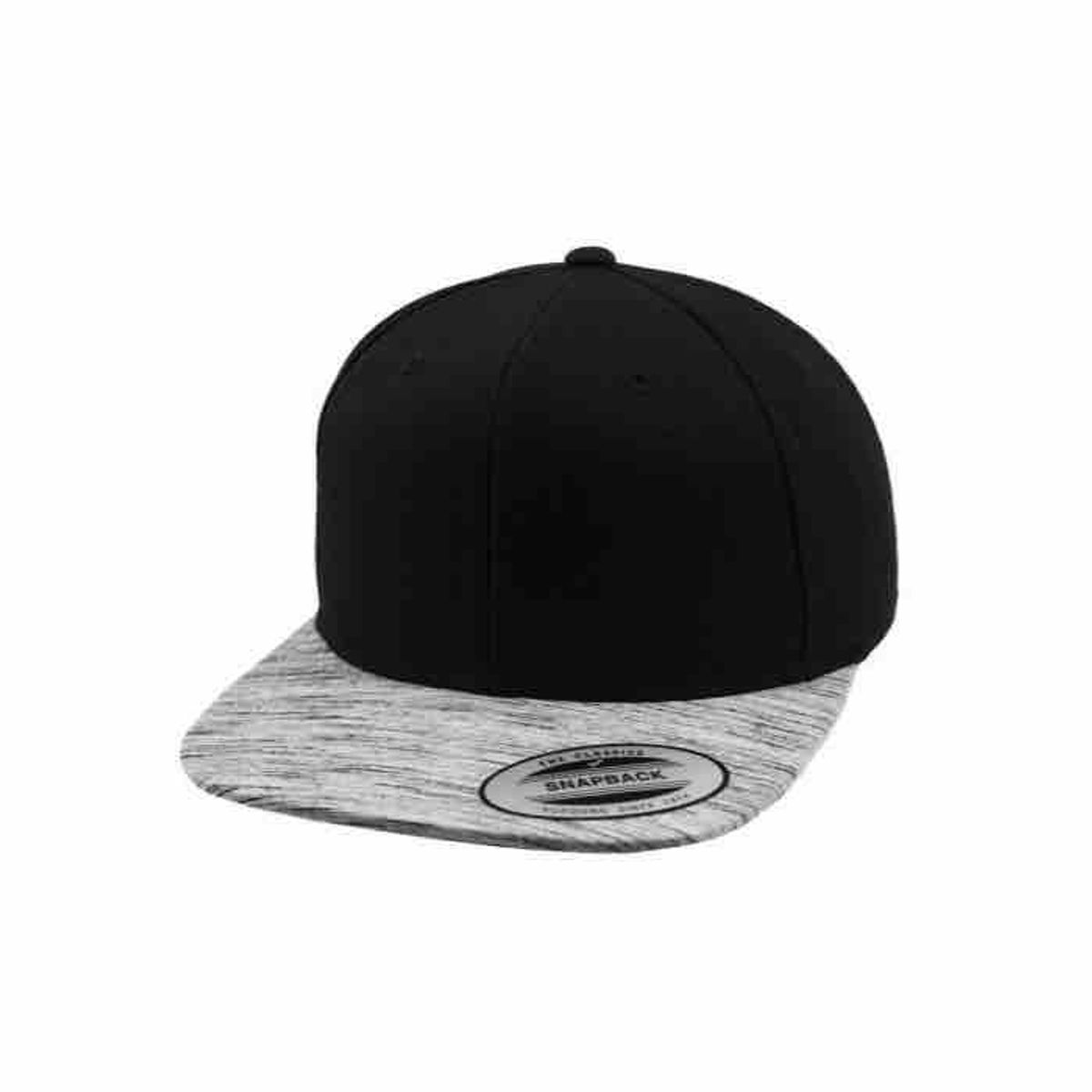 Flexfit Snapback Black Grey Melange