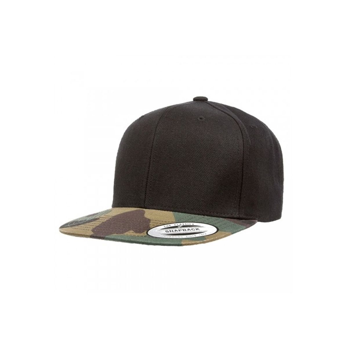 Flexfit Snapback Black Green Camo