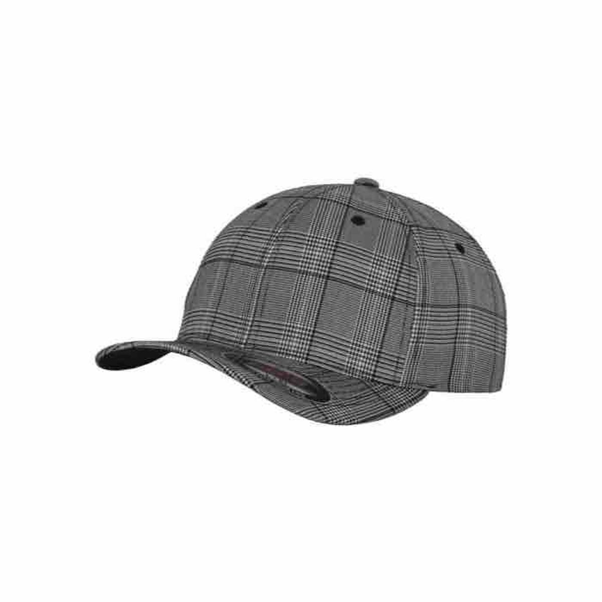 Flexfit Cap Light Grey Check_Small/medium