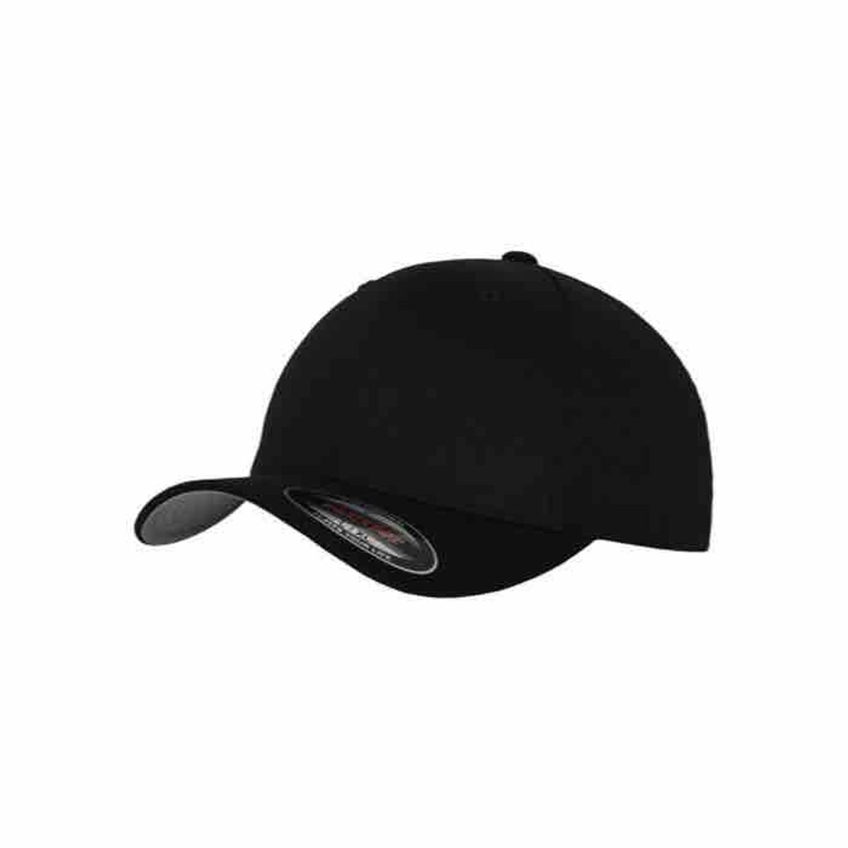 Flexfit Cap 6277 Black_X-small/small