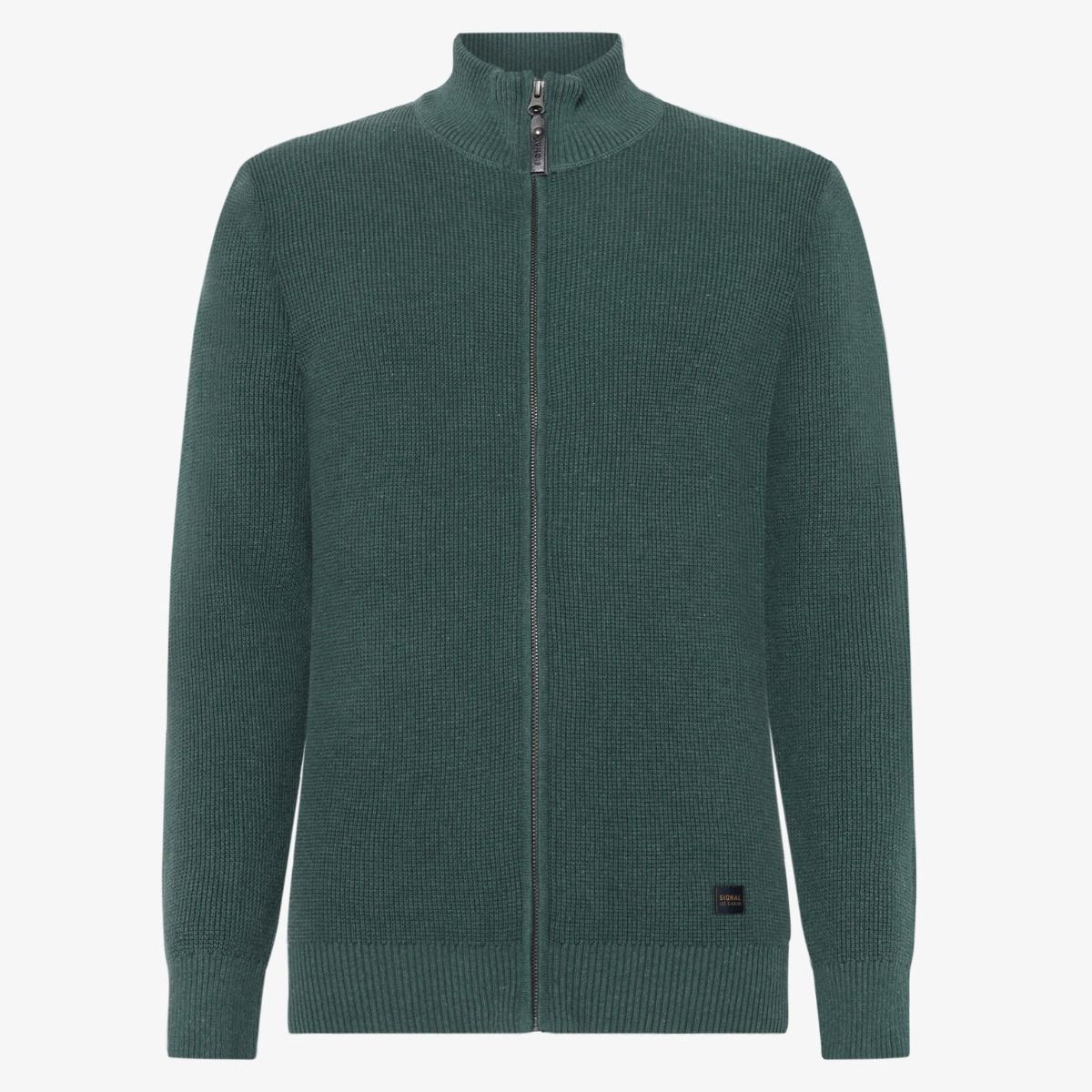 Signal Cardigan Connor Aged Green Melange