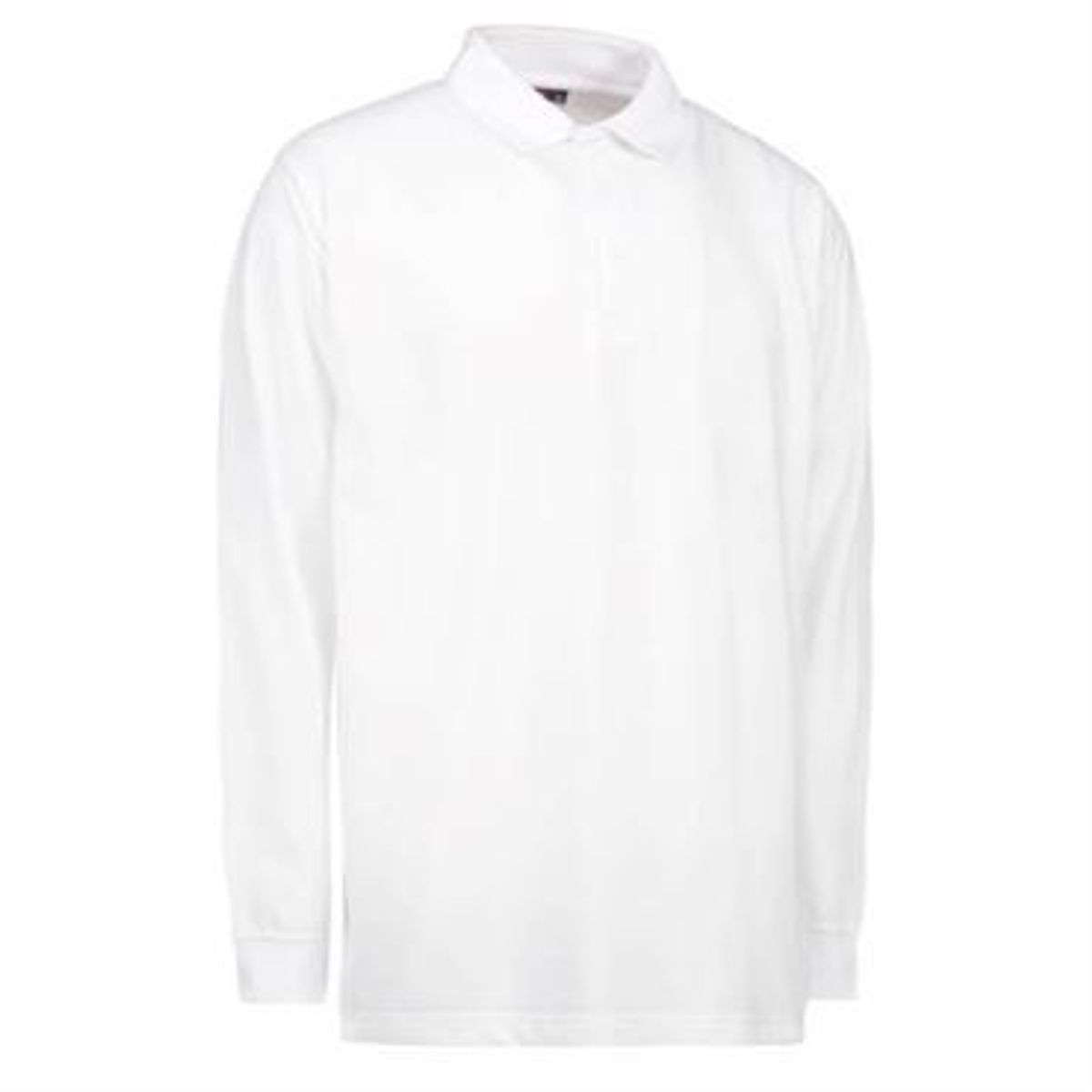 Id Pro Wear Polo Med Lange Ærmer 0336 Hvid-5xl