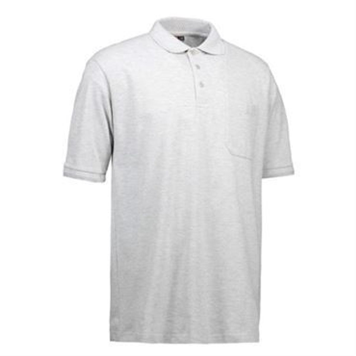 Id Klassisk Polo 0520 Grå Melange-3xl