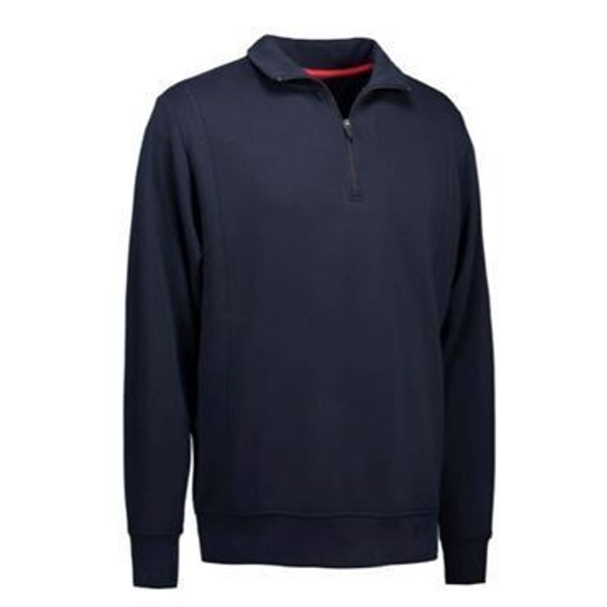 Id Sweatshirt Med Krave 0603 Navy