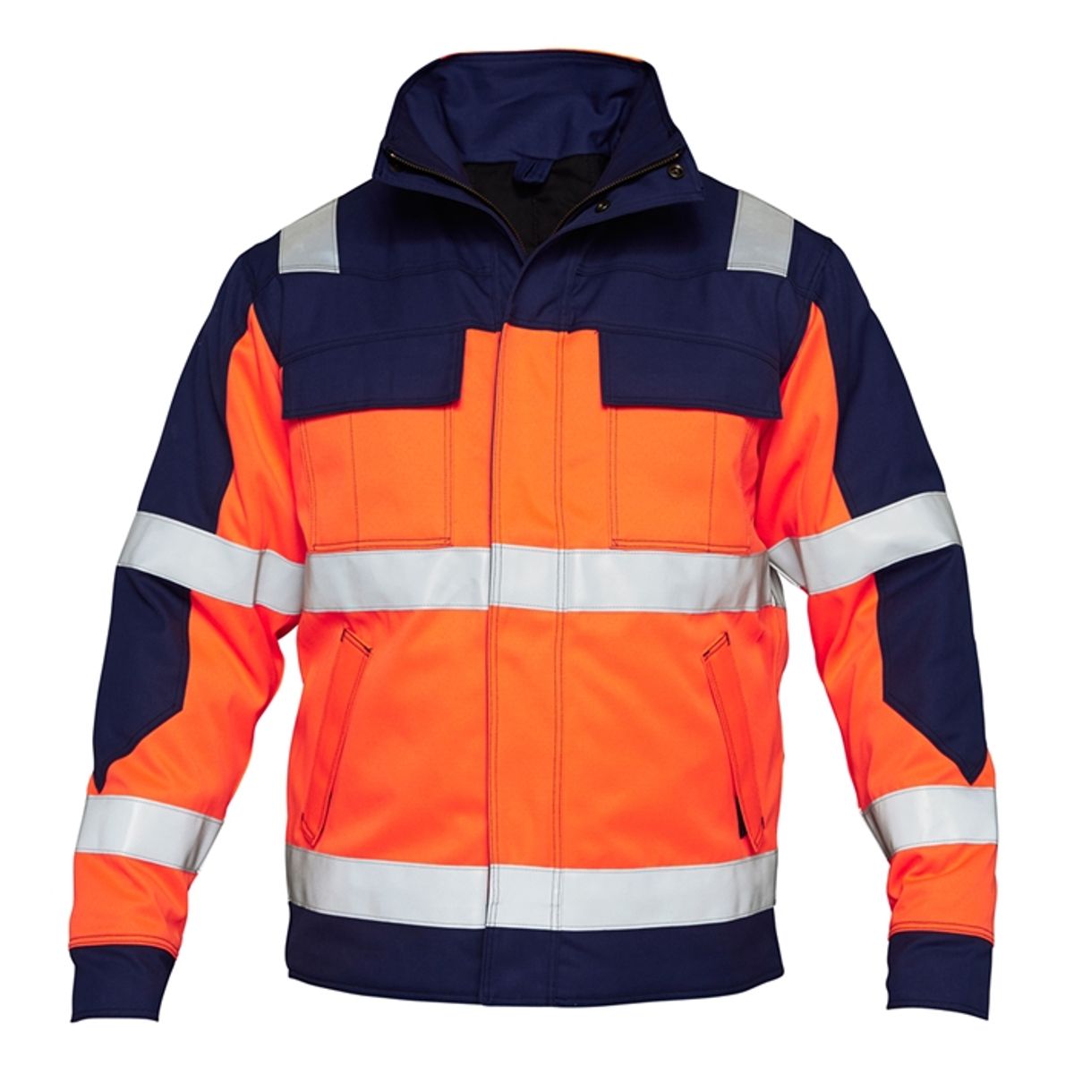 Fe-engel Safety+ Vinterjakke En 20471 - Orange/marine