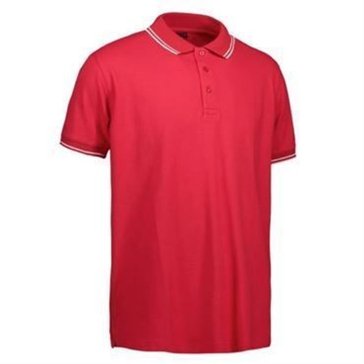 Id Stretch Polo 0522 Rød-3xl