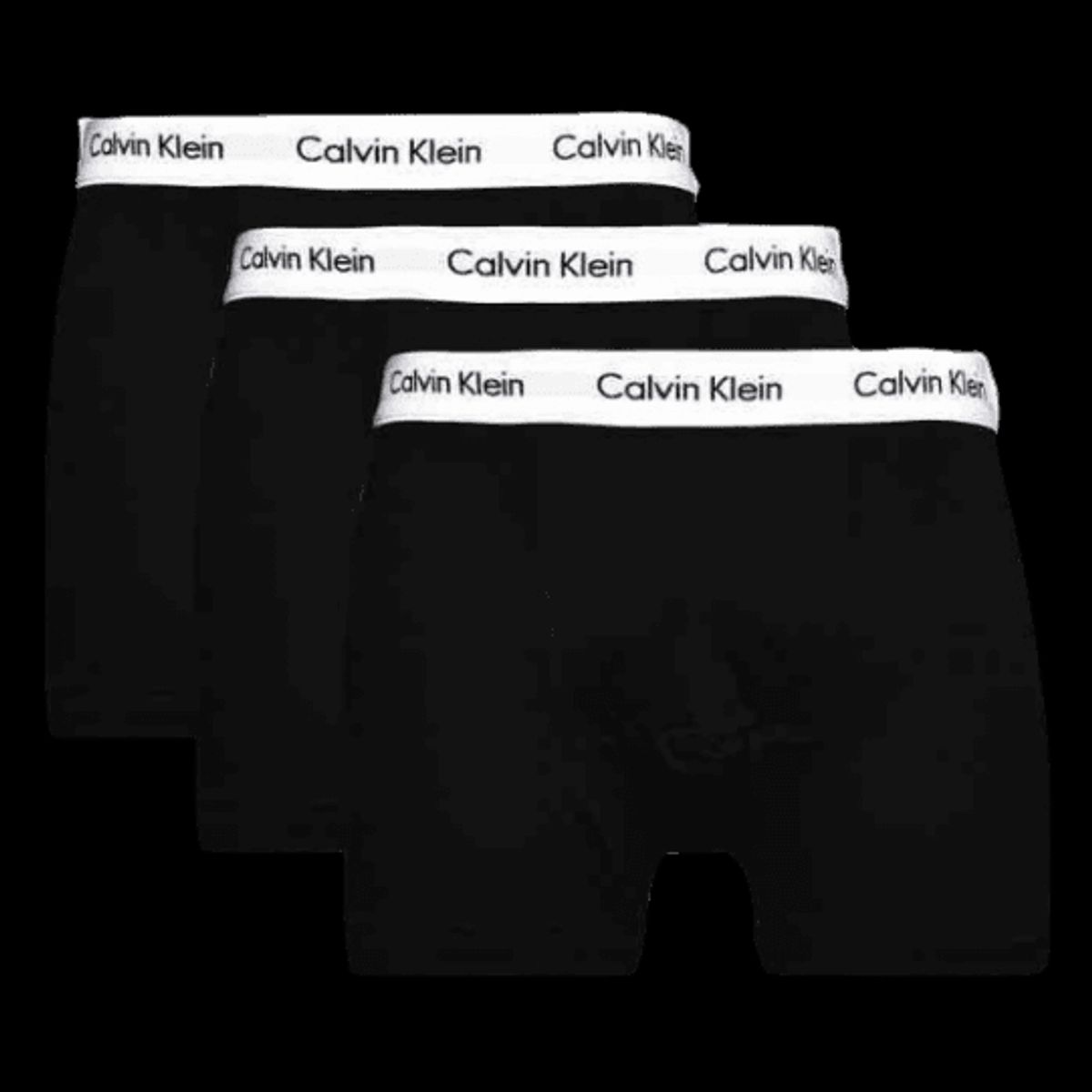 Calvin Klein Trunks 3-pak Sort