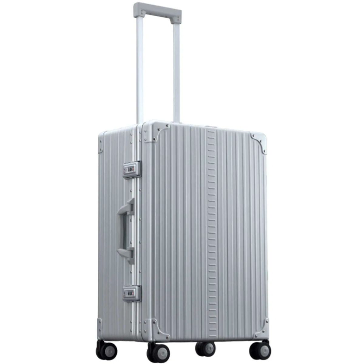 Aleon 26" Check In Traveler With Suiter Silver 2628