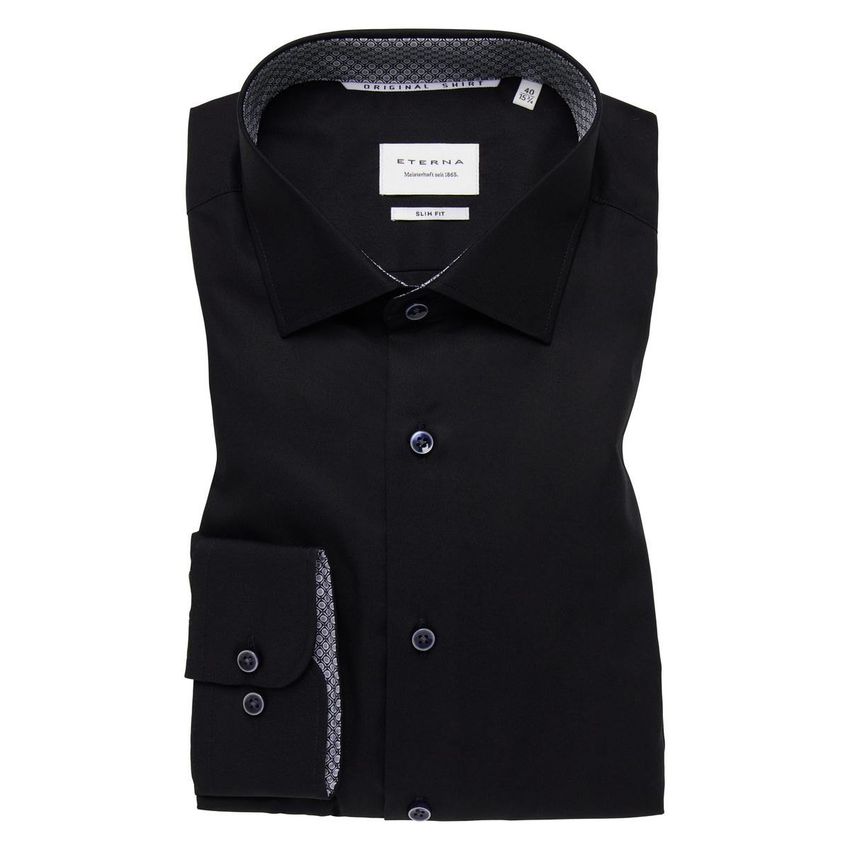 Eterna Slim Fit Skjorte 1305 F140 39-43/xl