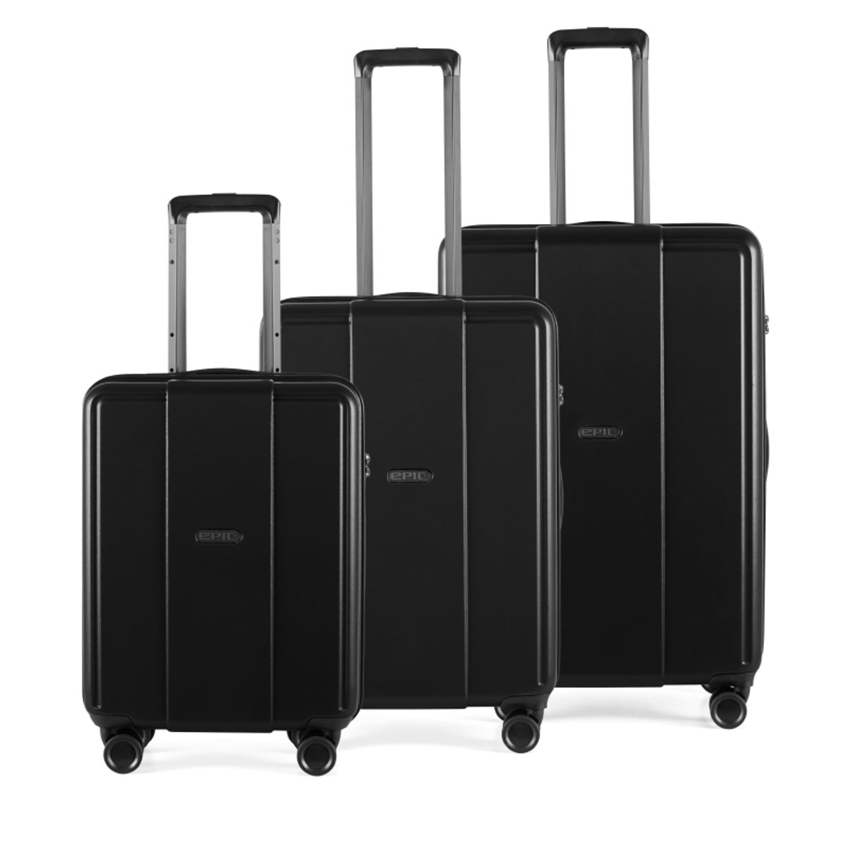 Epic Kuffert Pop 6.0 Black Luggage Set