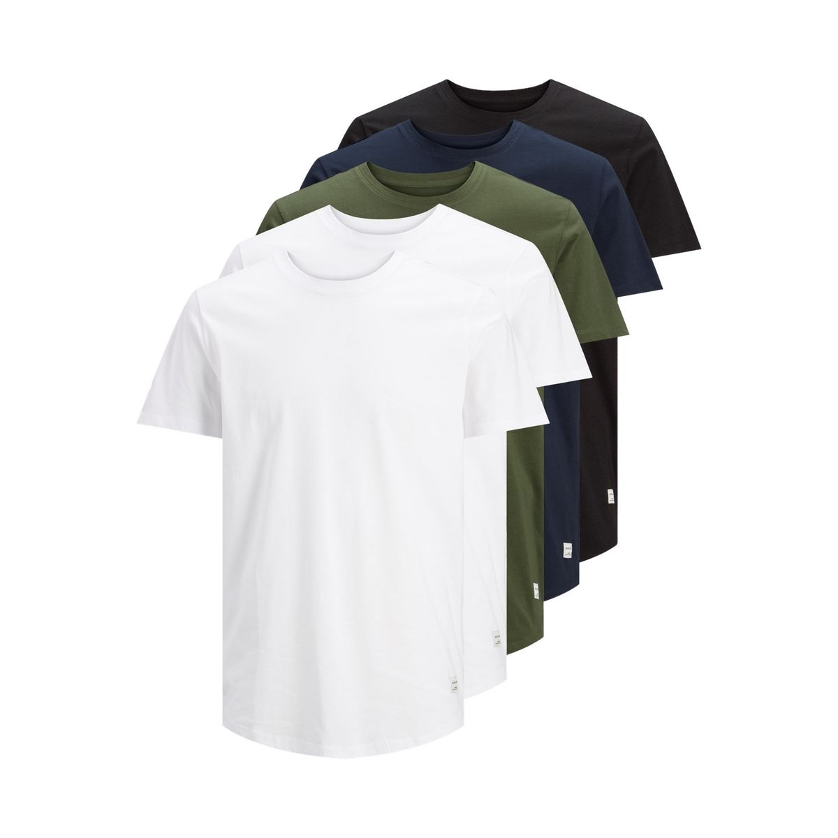 Jack & Jones 5-pack T-shirt_X-small