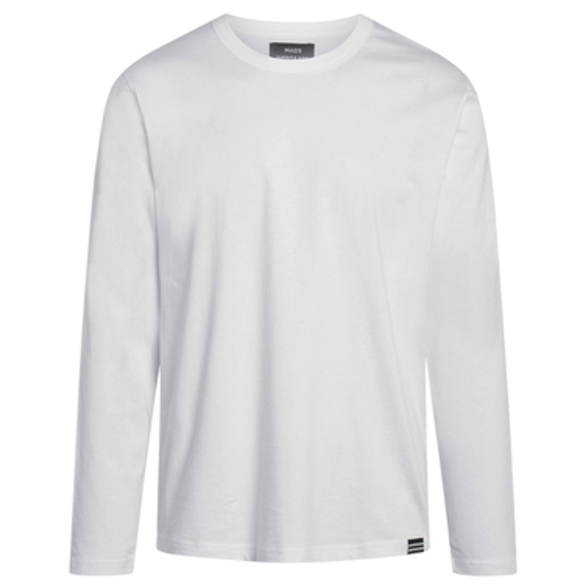 Mads Nørgaard Langærmet T-shirt Thor Organic White_Large