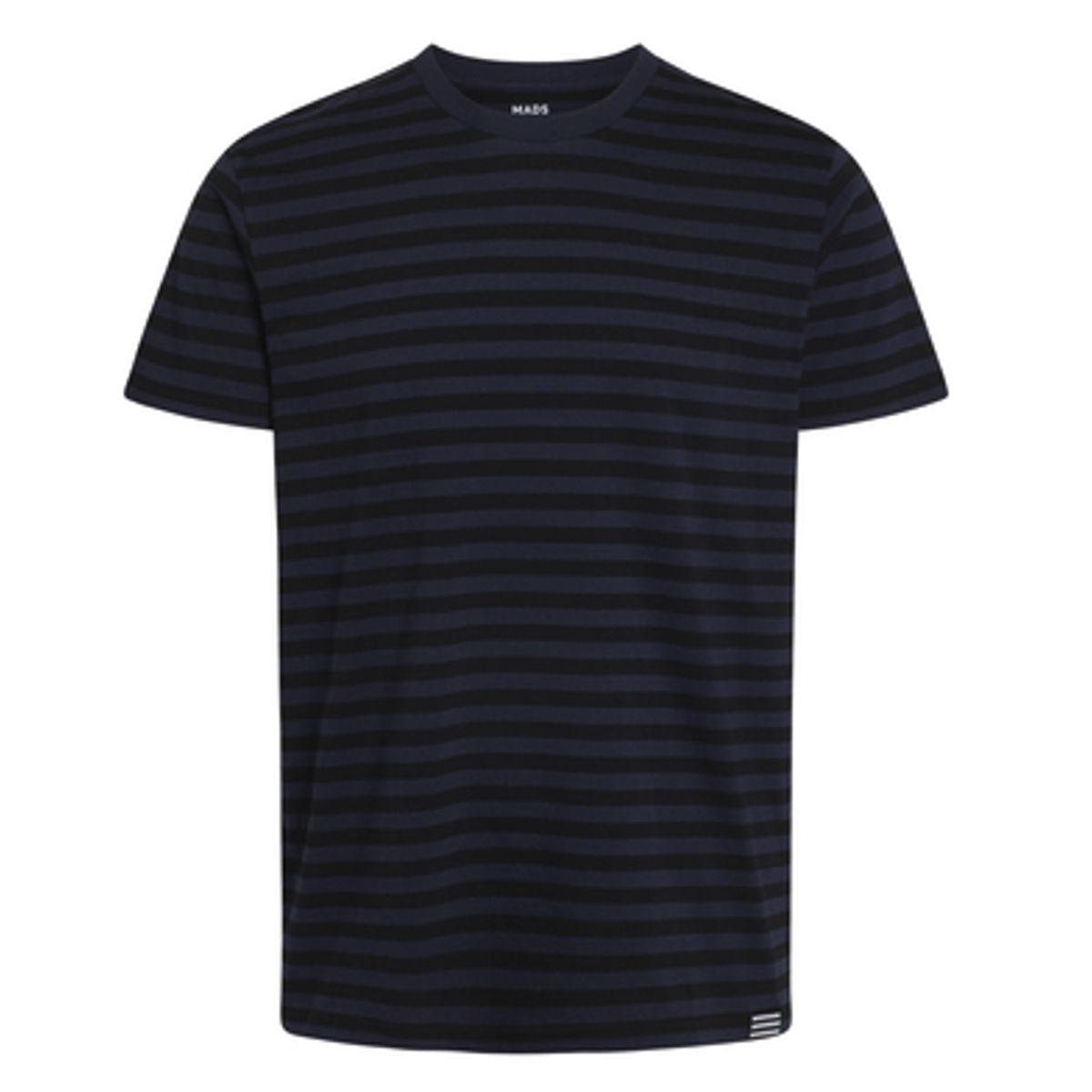 Mads Nørgaard T-shirt Organic Midi Navy/black_X-large