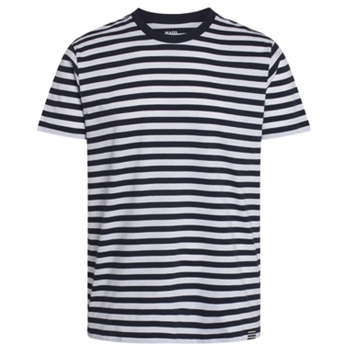 Mads Nørgaard T-shirt Organic Midi Navy/white_Large