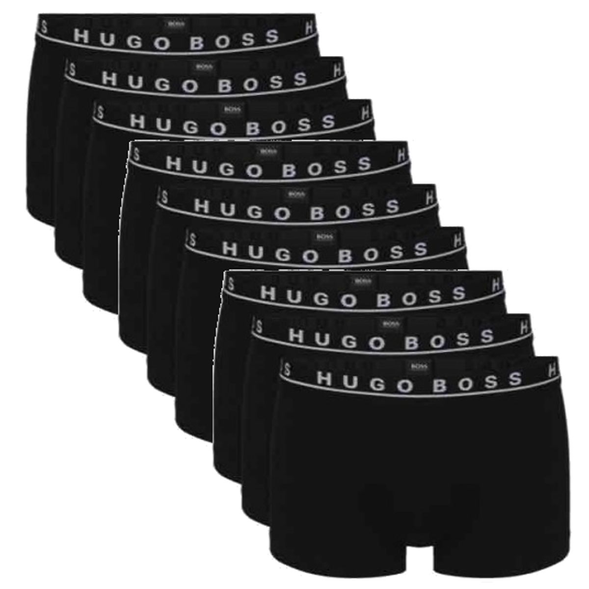 Hugo Boss 9-pack Trunks 50325403-001 Black