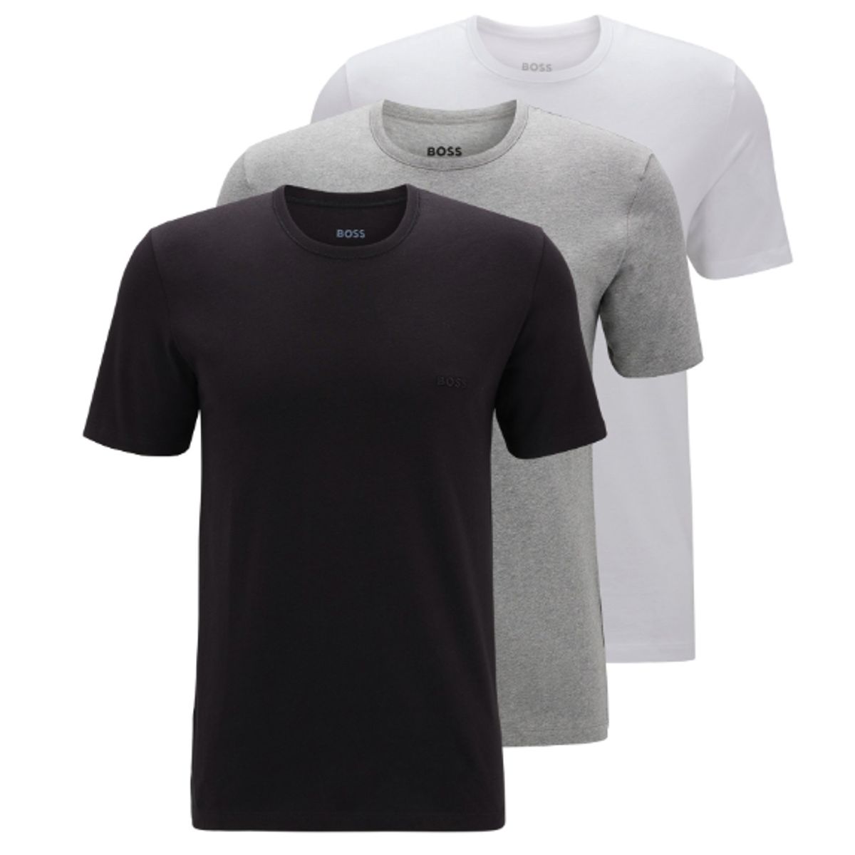 Hugo Boss 3-pack T-shirts 50325388-999 Black/white/grey_Small