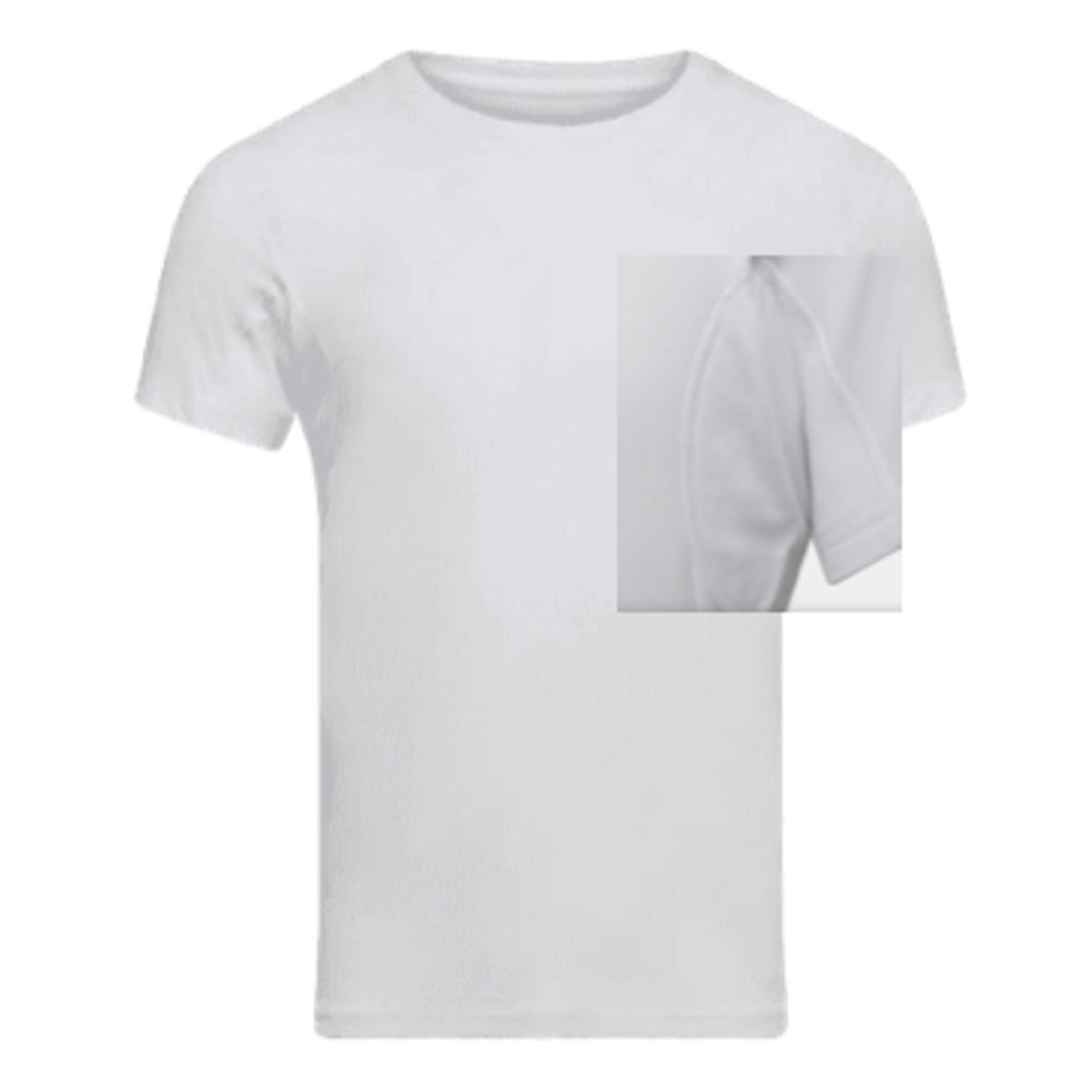 Jbs Undertrøje Med O-hals Bambus Sweat Proof White_2x-large