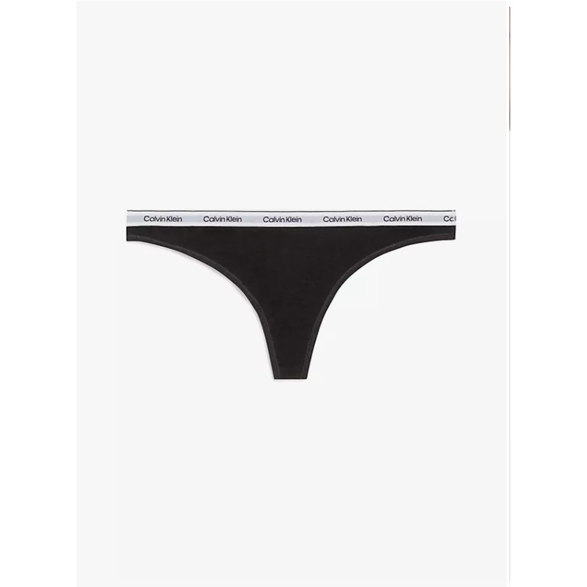 Calvin Klein Women Thong Qd5043e Black -X-small