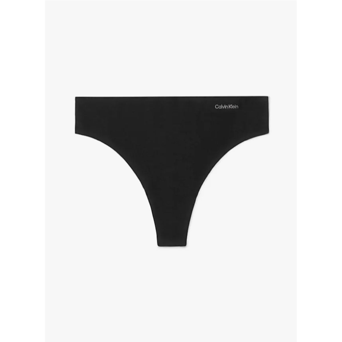 Calvin Klein Women Thong Invisibles Qd5103e Black-x-small