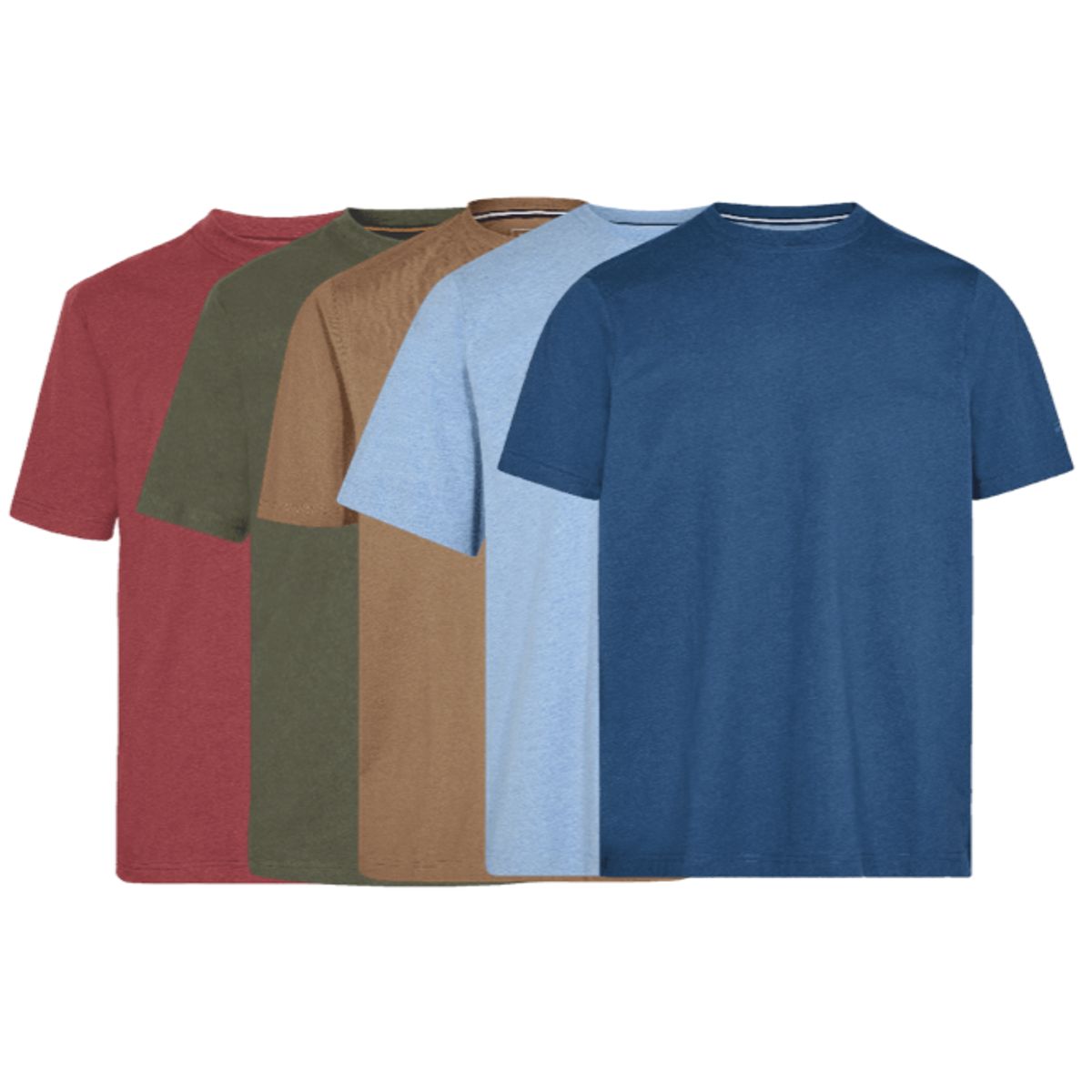 Signal 5-pak T-shirt Eddy Organic-3x-large