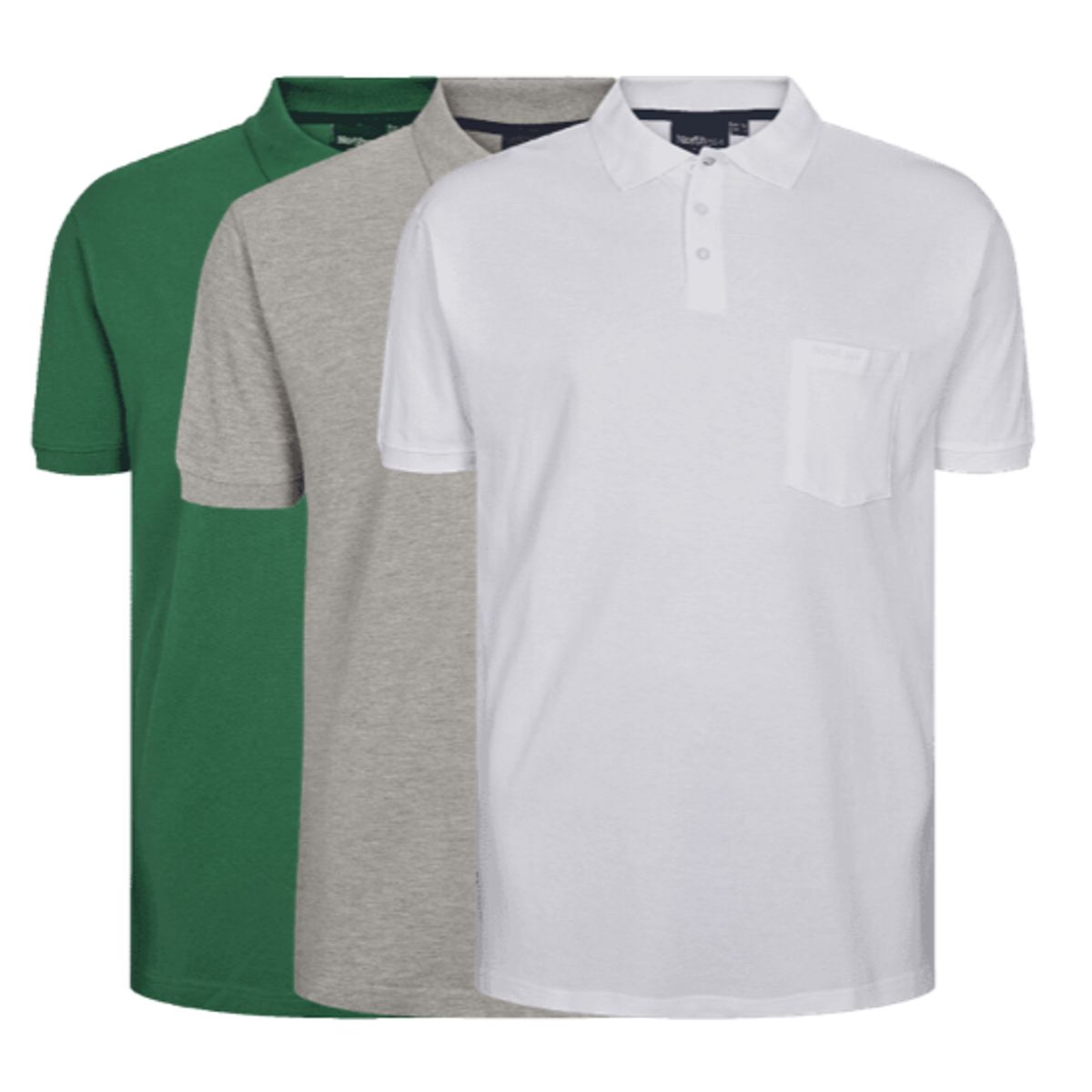 North 56°4 3-pack Polo 99011 Mix-6x-large