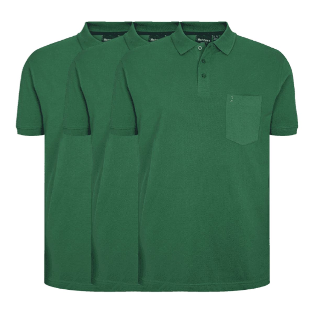 North 56°4 3-pack Polo 99011 0600-x-large