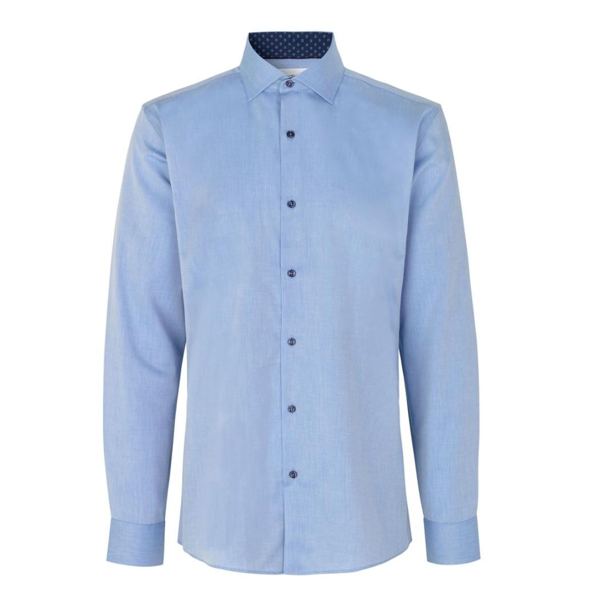 Seven Seas Skjorte Modern Fit S370 Light Blue_51/52-5xl