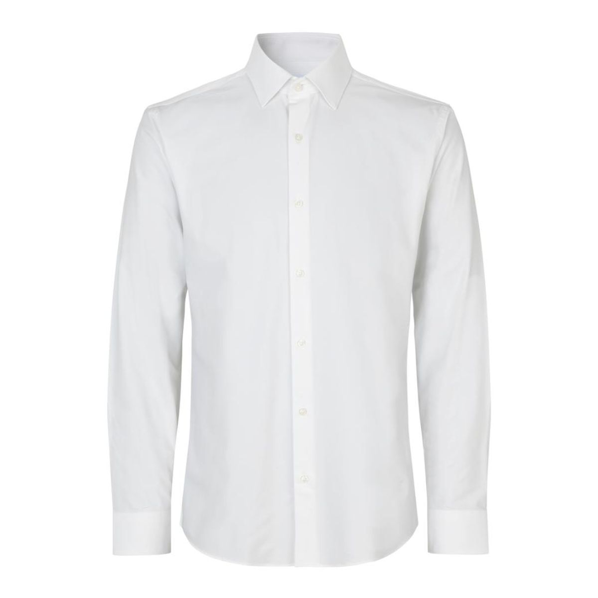 Seven Seas Hybrid Skjorte Slim Fit S51 White_39/40-m